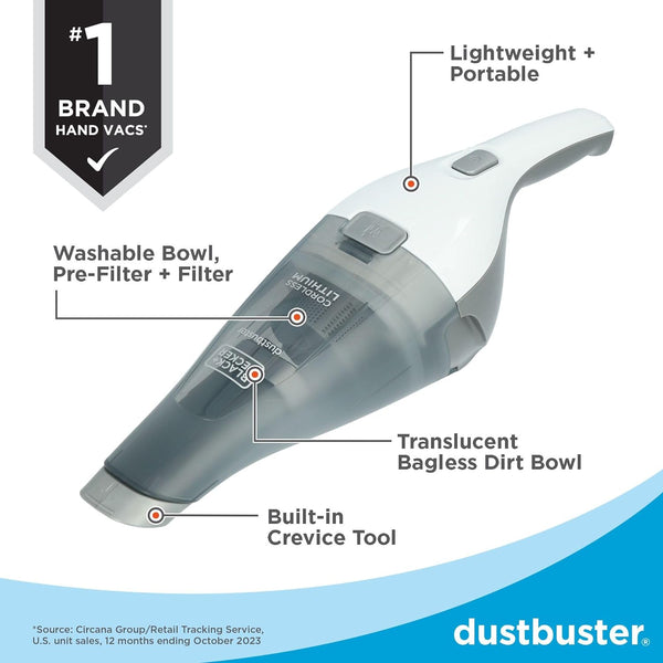 QuickClean Cordless Handheld Vacuum